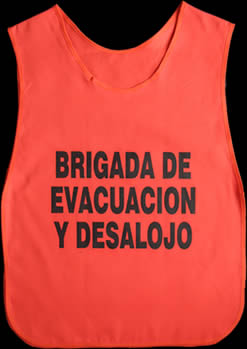 CASACA BRIGADA DE EVACUACION Y DESALOJO